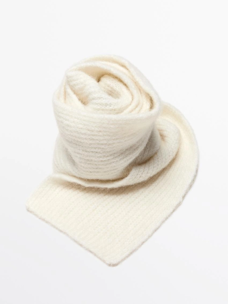 Шарф из тонкой шерстяной смеси