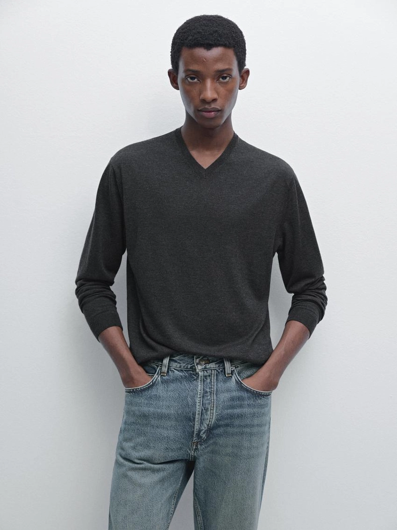 Свитер из шерстяной смеси