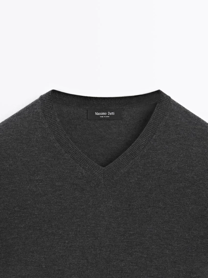 Свитер из шерстяной смеси