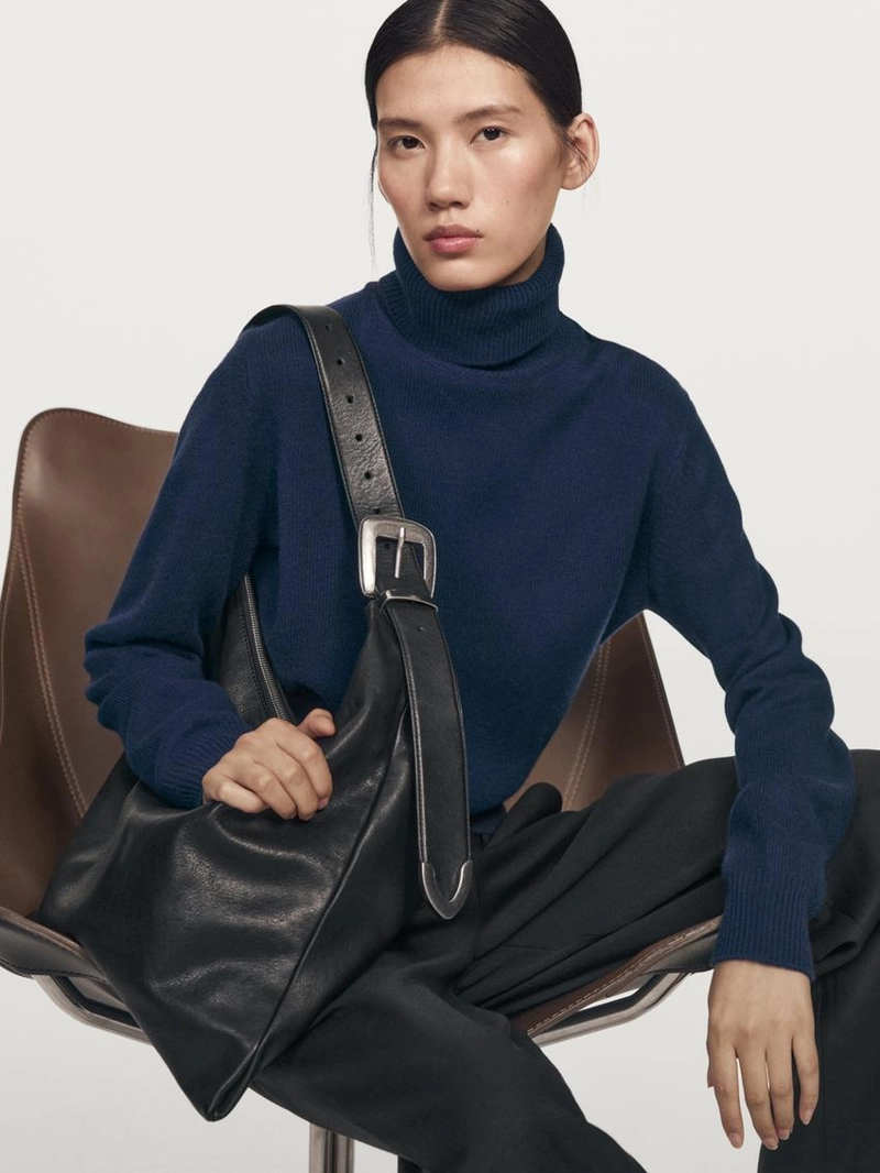 Шерстяные брюки boyfriend