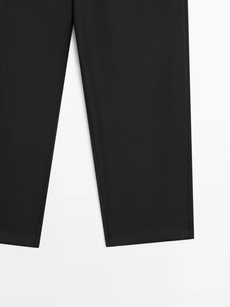 Шерстяные брюки boyfriend