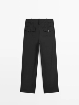 Шерстяные брюки BOYFRIEND- Заказать в России