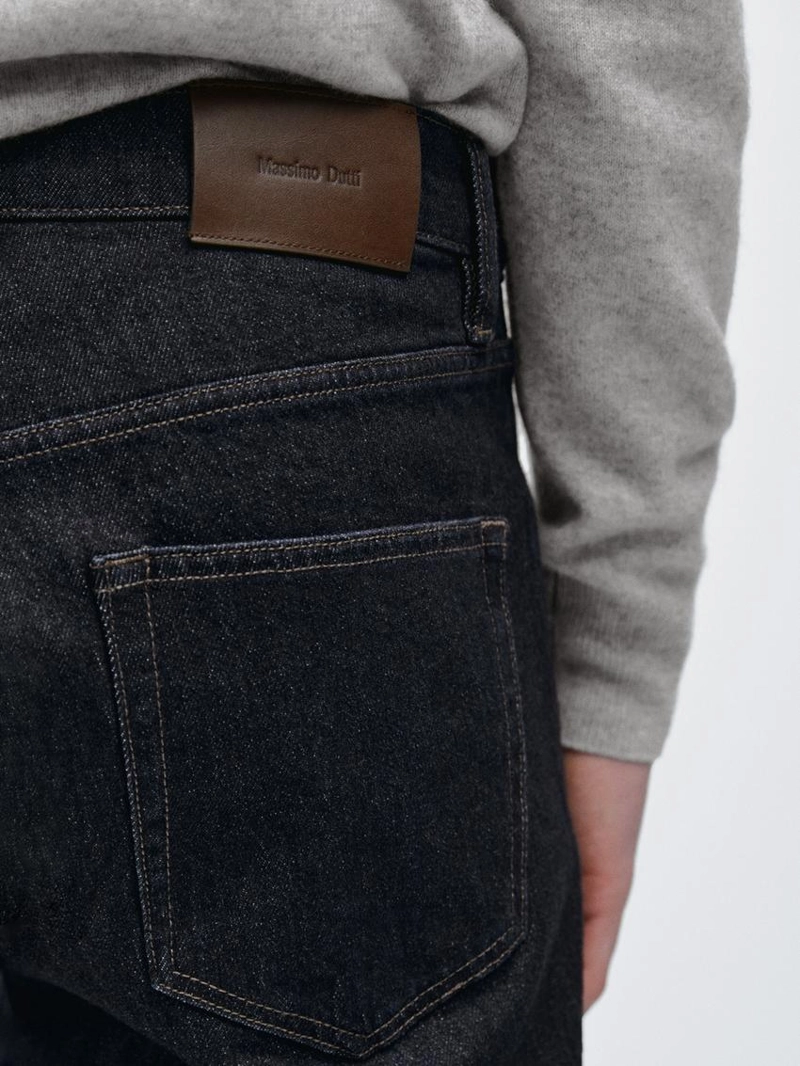 Джинсы с зауженным кроем