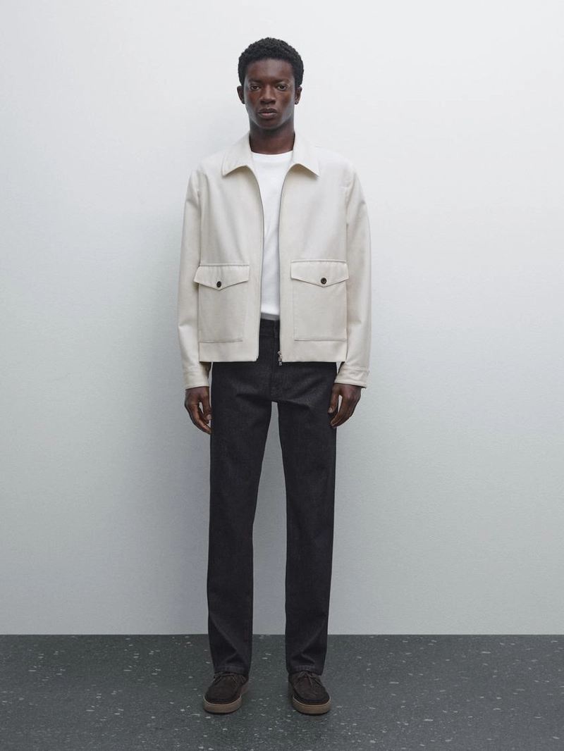 Джинсы с зауженным кроем