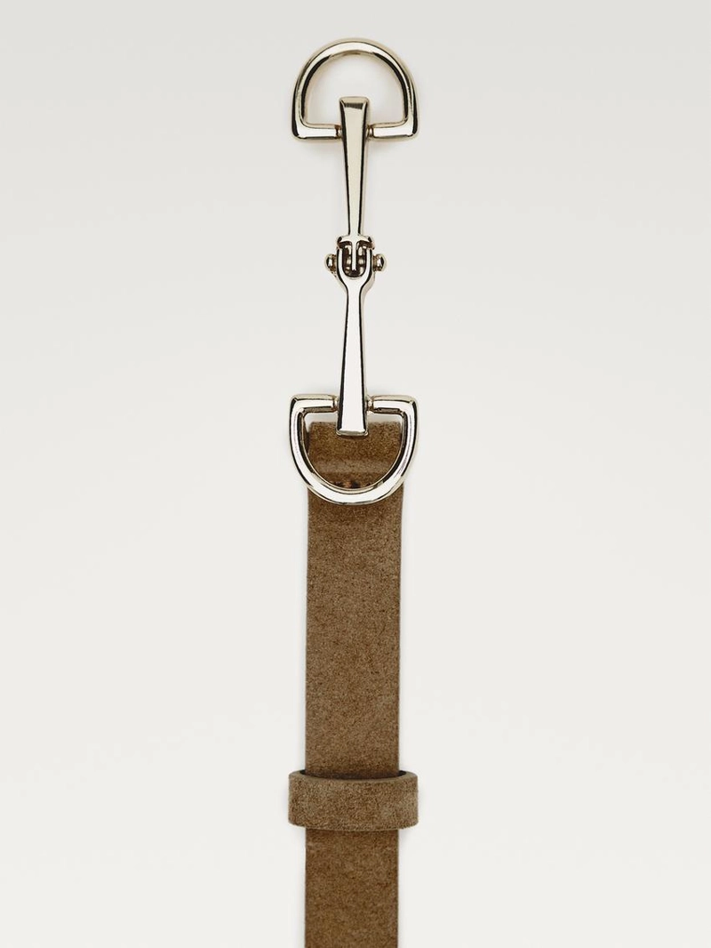 Ремень из замши экипажный