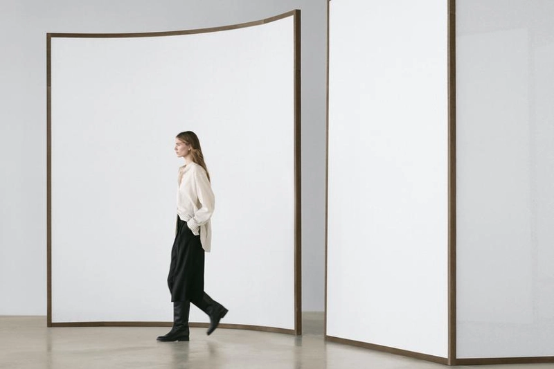 Рубашка с полосками из текстиля