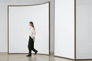 Рубашка с полосками из текстиля- Заказать в России