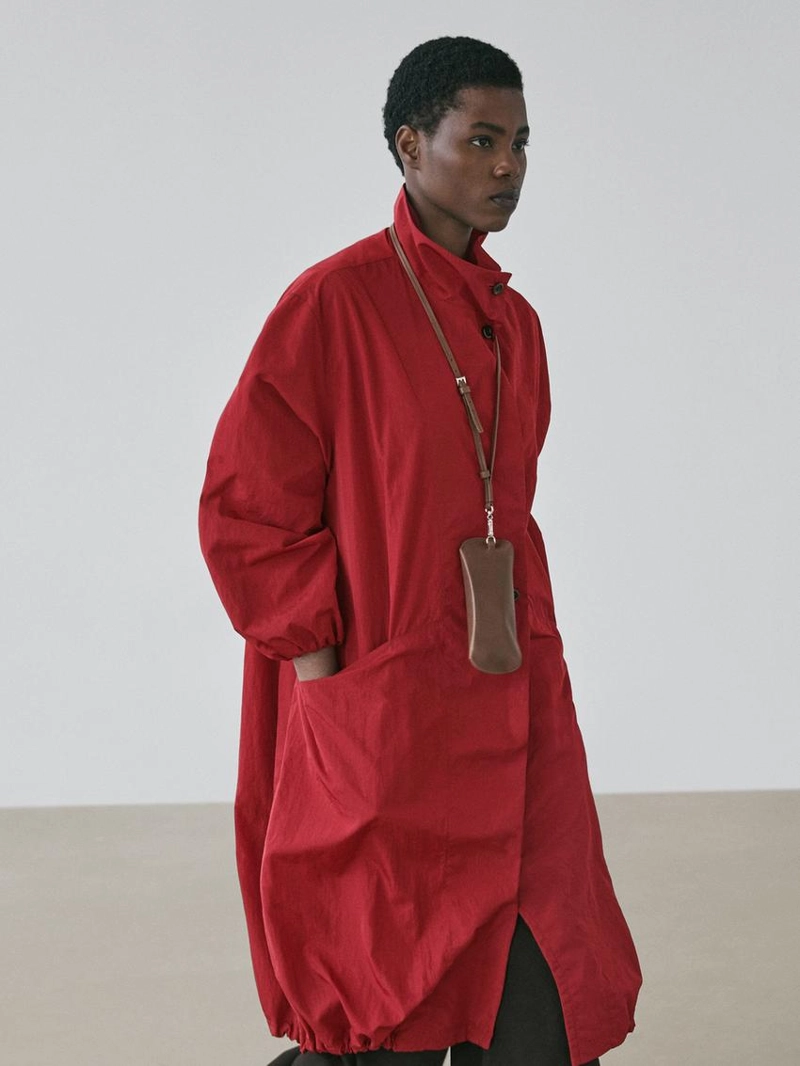 Длинная парка oversize