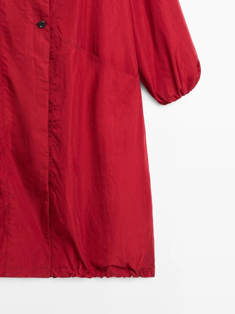 Длинная парка oversize