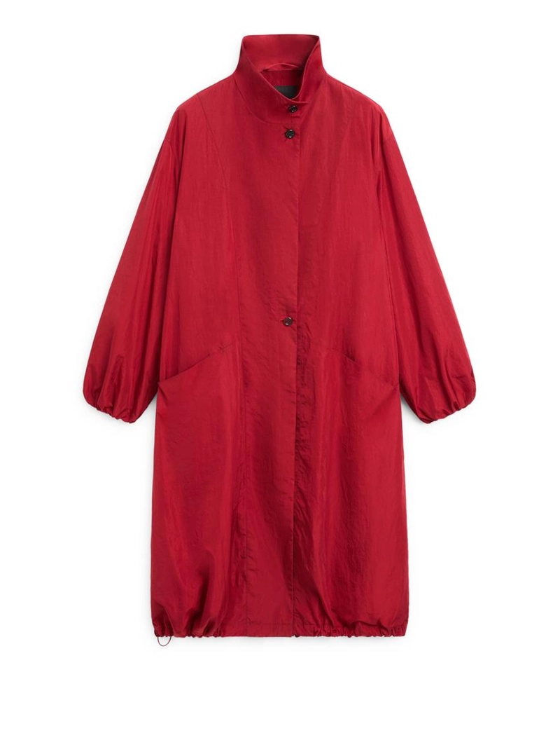 Длинная парка oversize