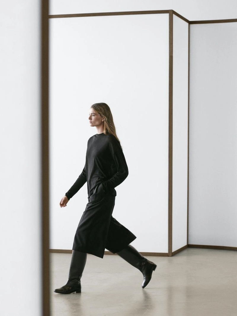 Свитер с крупным трикотажом из шерстяной смеси