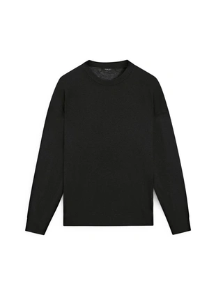 Свитер с крупным трикотажом из шерстяной смеси- Заказать в России