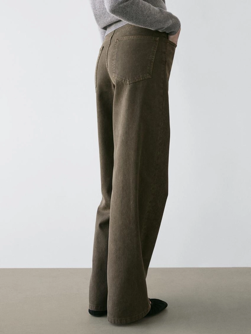 Джинсы свободного кроя