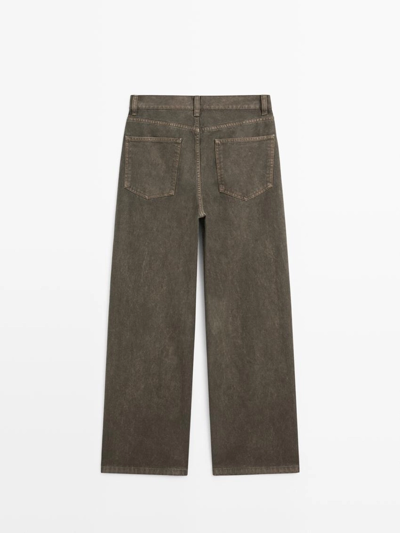 Джинсы свободного кроя