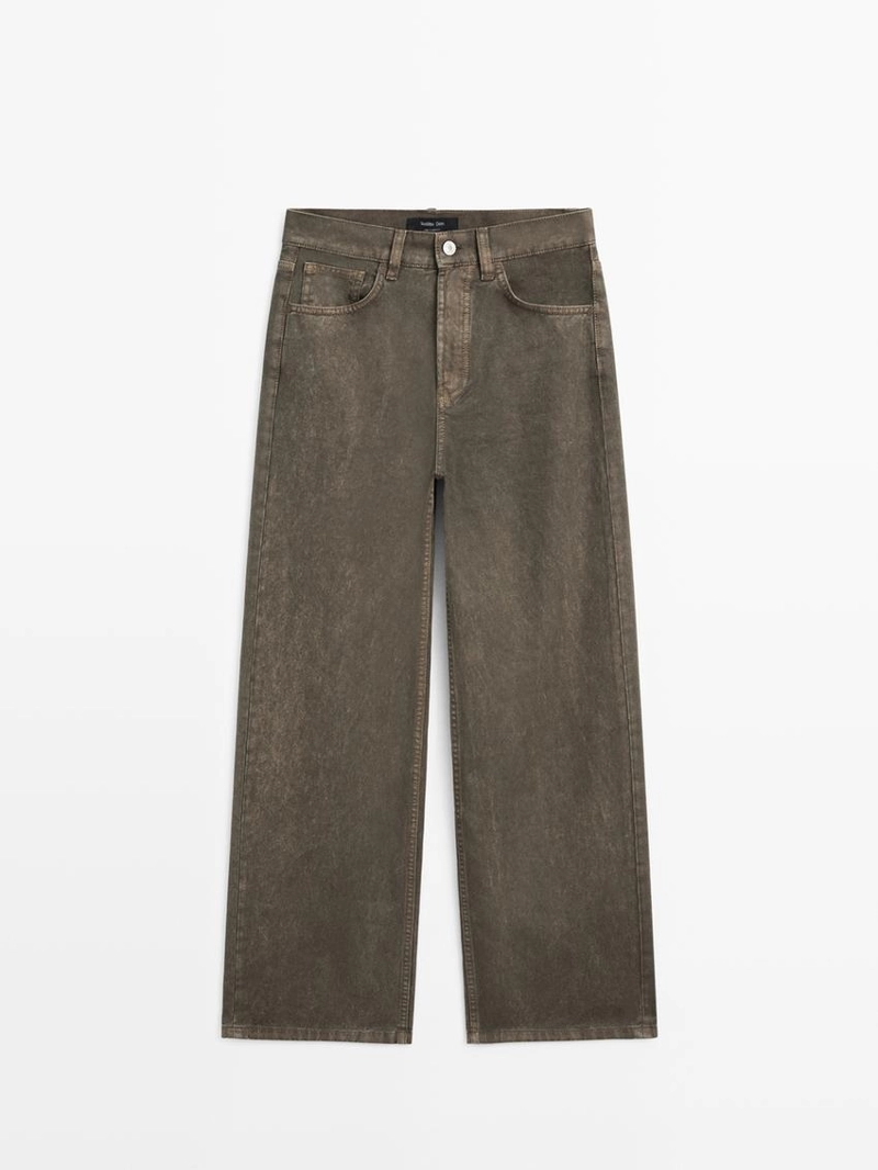 Джинсы свободного кроя