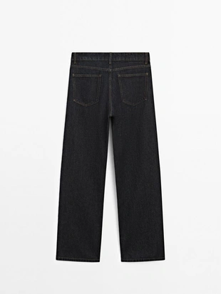 Джинсы свободного кроя средней посадки- Заказать в России