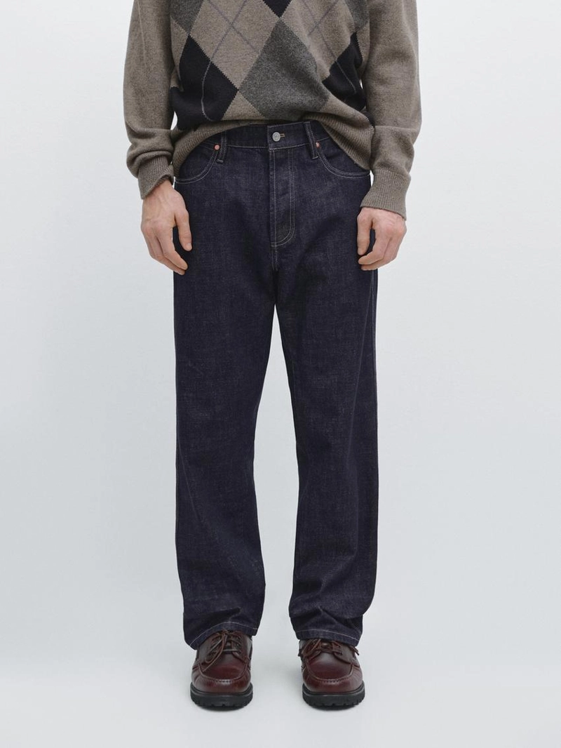 Джинсы свободного кроя