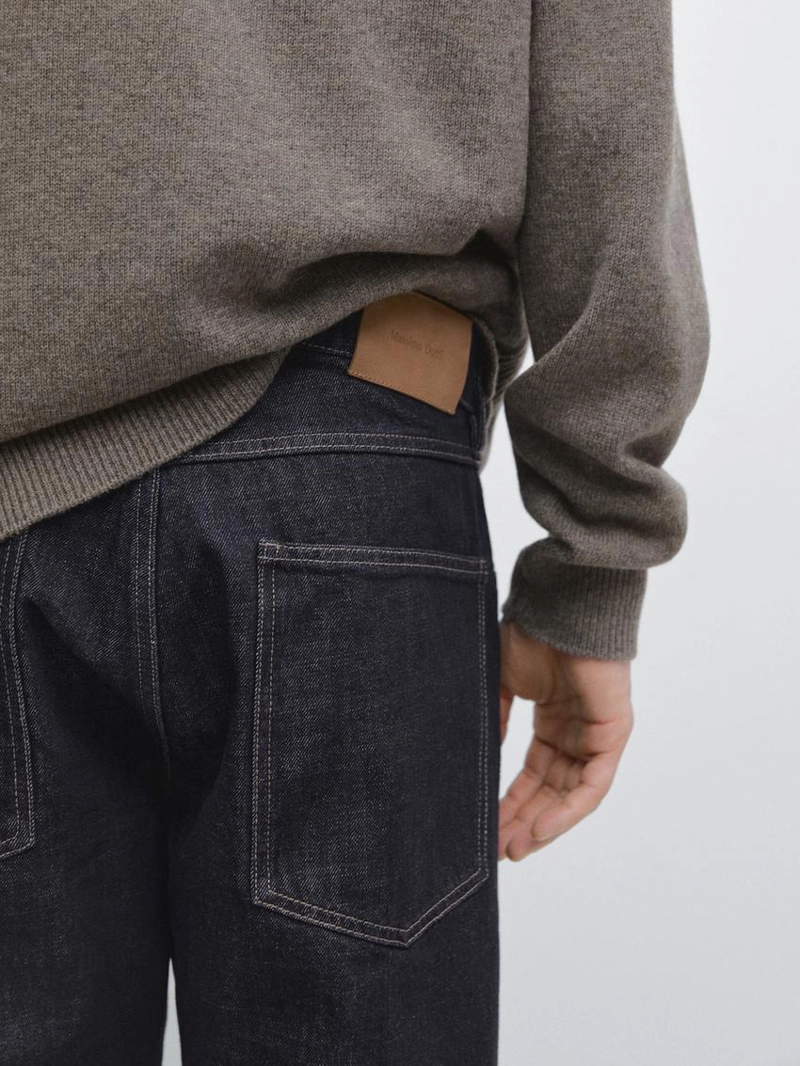 Джинсы свободного кроя