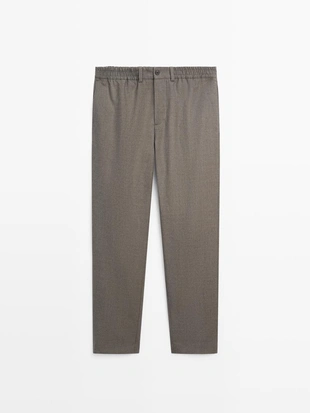 Брюки из шерстяной смеси COOL- Заказать в России