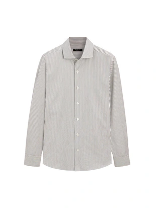 Рубашка из хлопкового поплина- Заказать в России