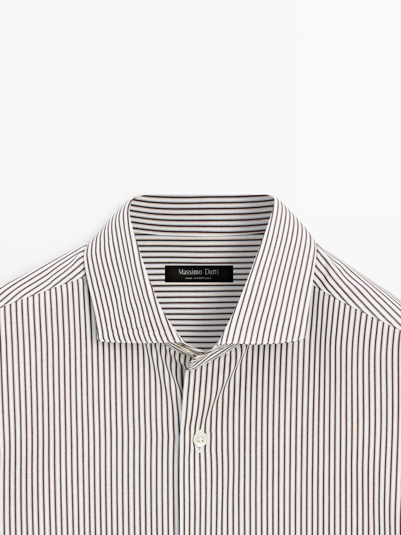 Рубашка из хлопкового поплина