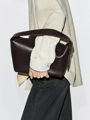 Маленькая сумка из натуральной кожи овцы- Заказать в России