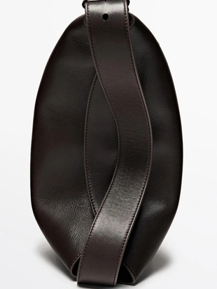 Маленькая сумка из натуральной кожи овцы- Заказать в России