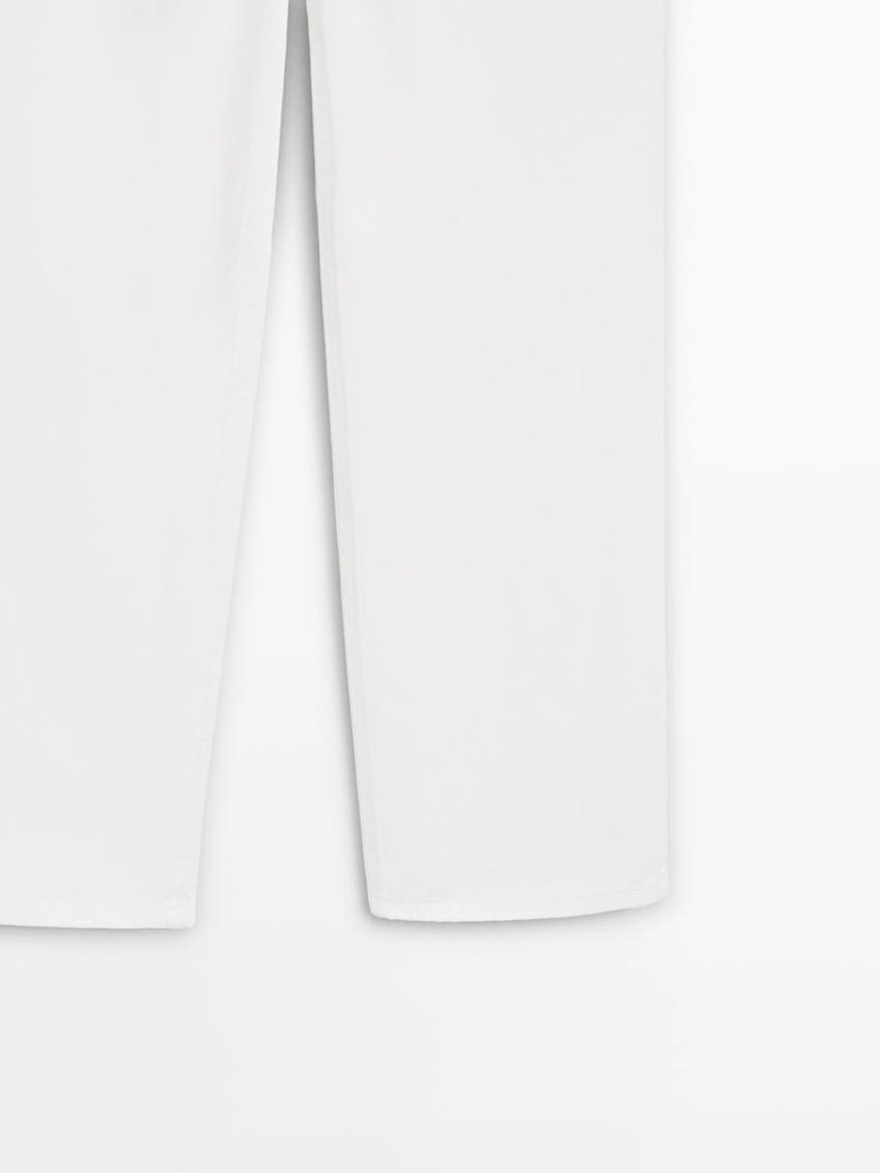 Джинсы прямого кроя