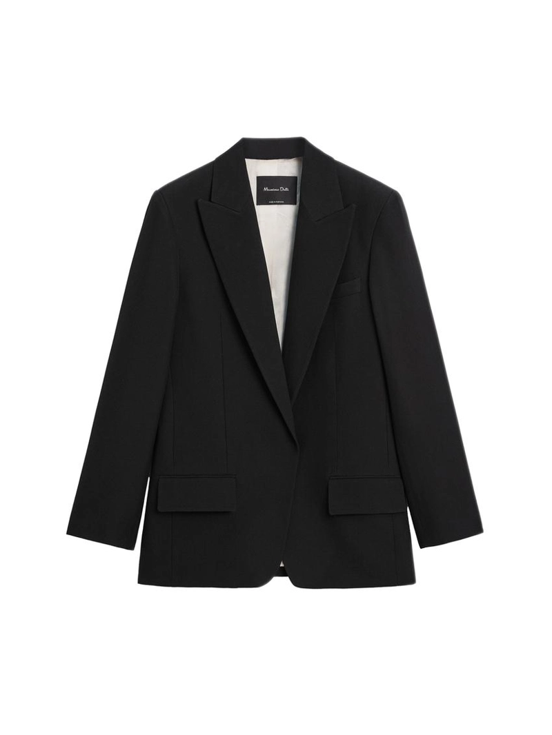 Пиджак из креповой ткани