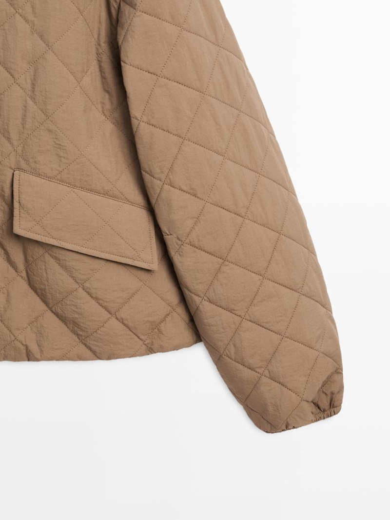 Укороченная куртка-бомбер