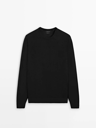 Свитер из мериносовой шерсти- Заказать в России