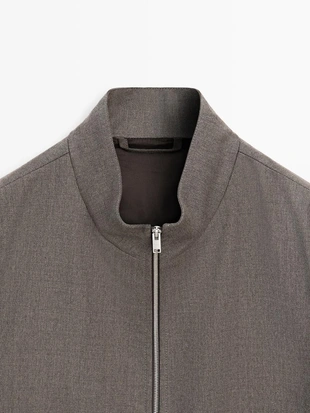 Пиджак из шерстяной смеси- Заказать в России