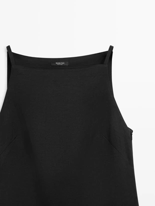 Платье мини с плавной посадкой- Заказать в России