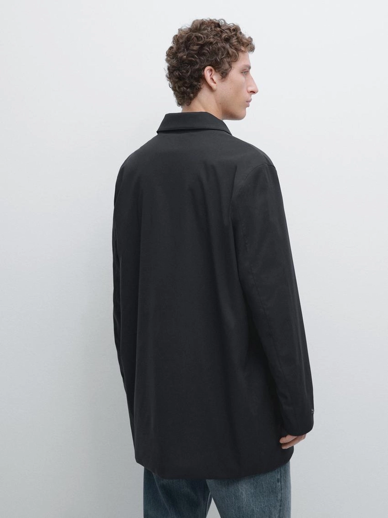 Плащ из водоотталкивающей ткани