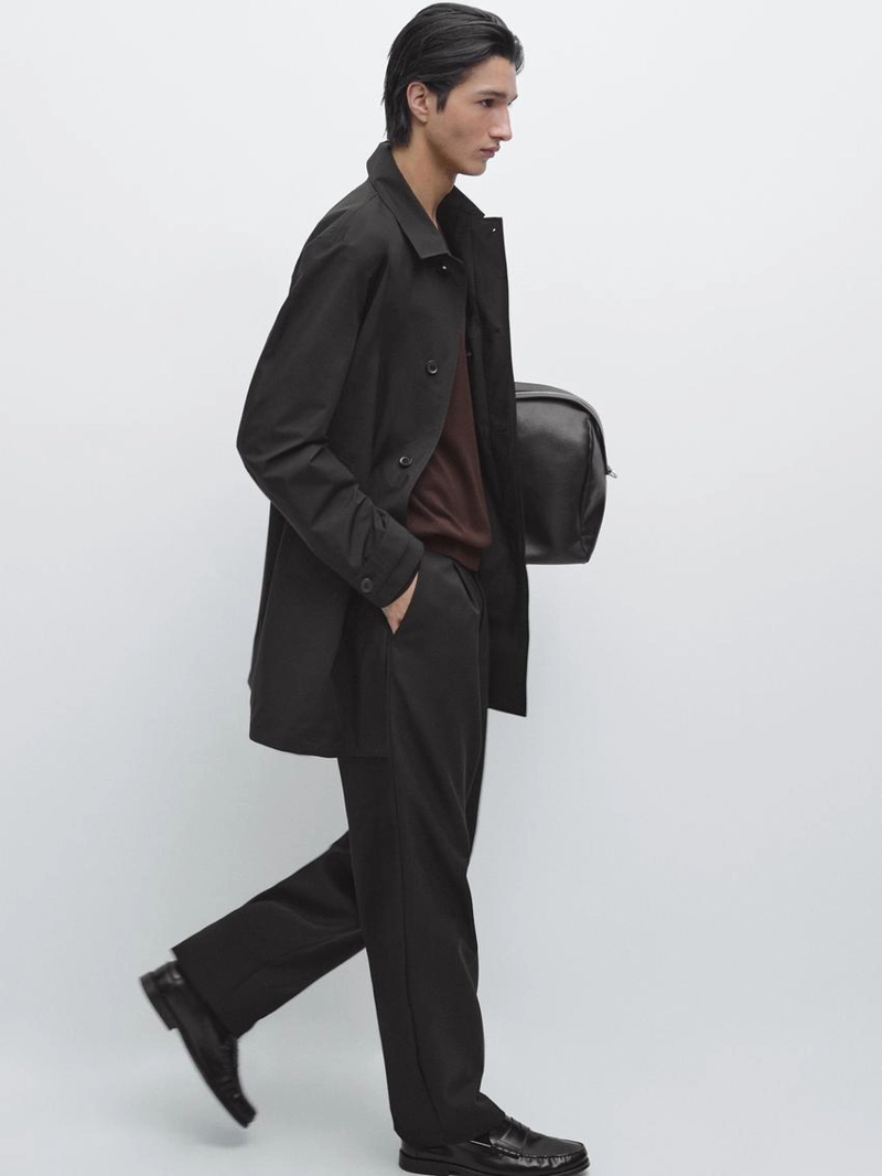 Парка из легкой технической ткани