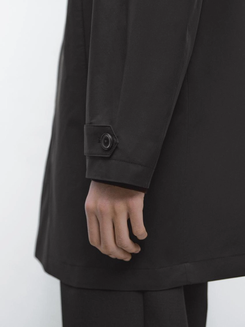 Парка из легкой технической ткани