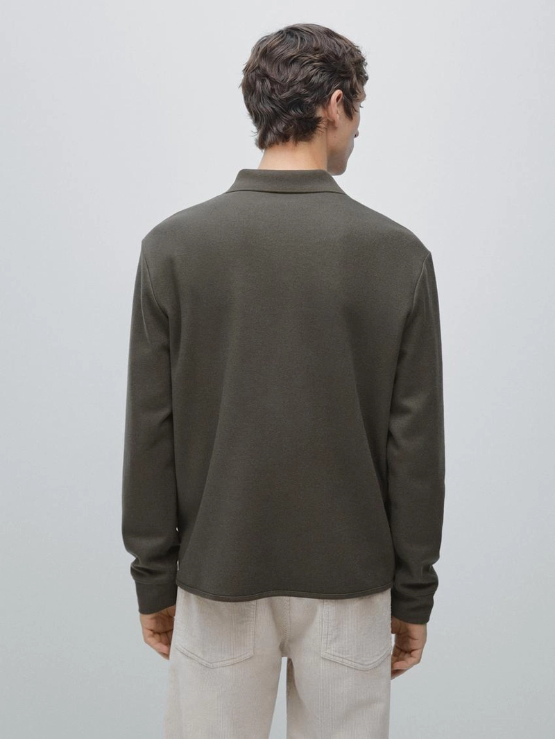 Куртка с молнией и воротником