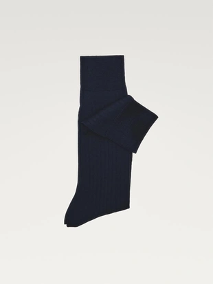 Носки из хлопкового микса в рубчик- Заказать в России