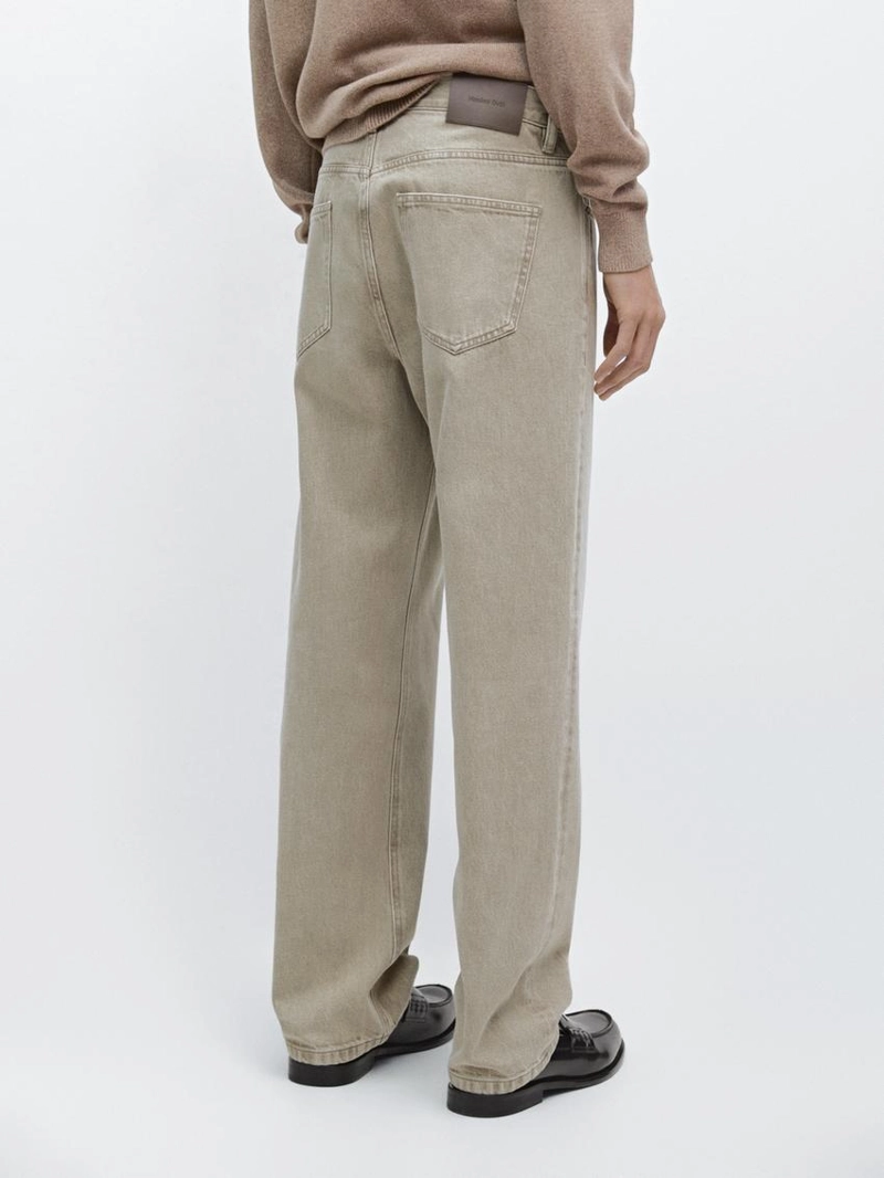 Джинсы прямого кроя