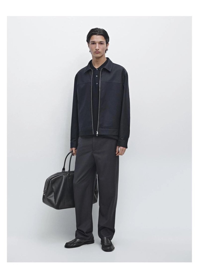 Куртка из хлопкового микса