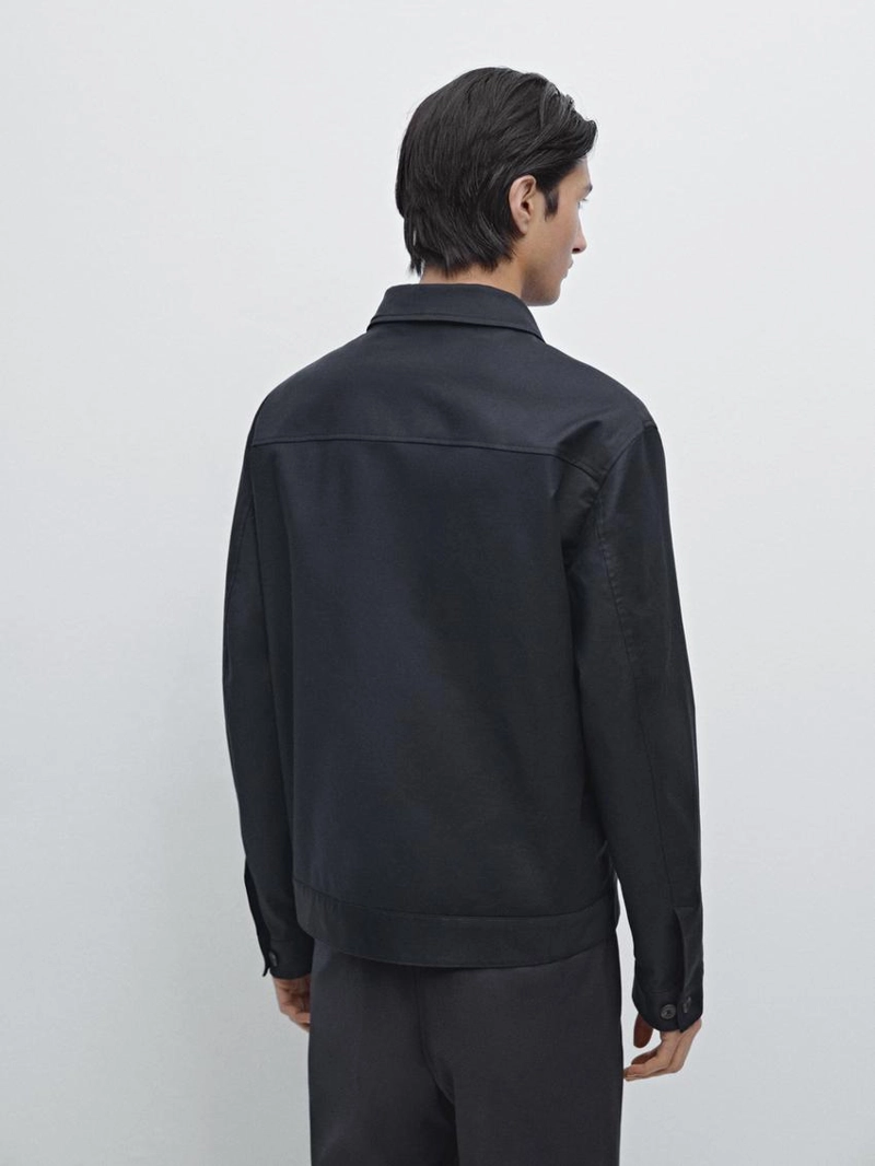 Куртка из хлопкового микса