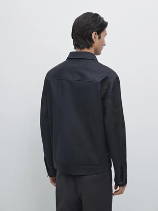 Куртка из хлопкового микса- Заказать в России