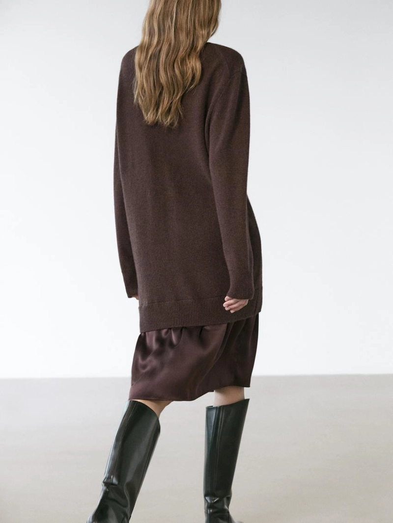 Платье из кашемира