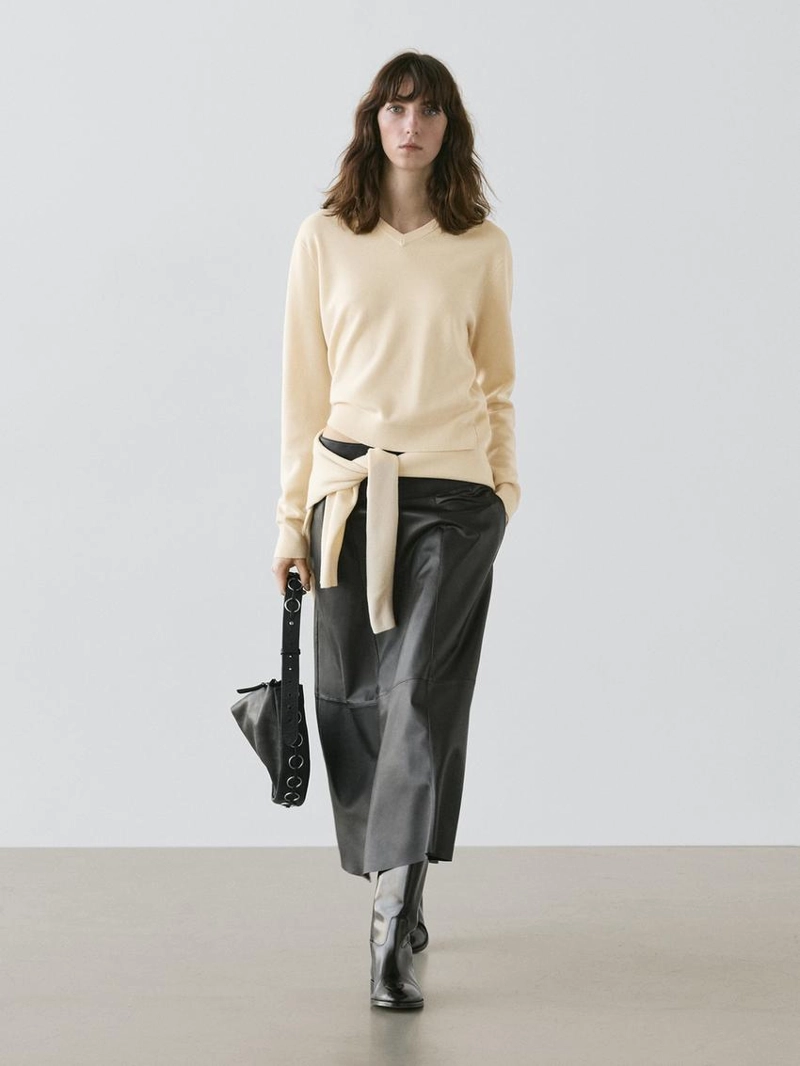 Водолазка из вязаного полотна