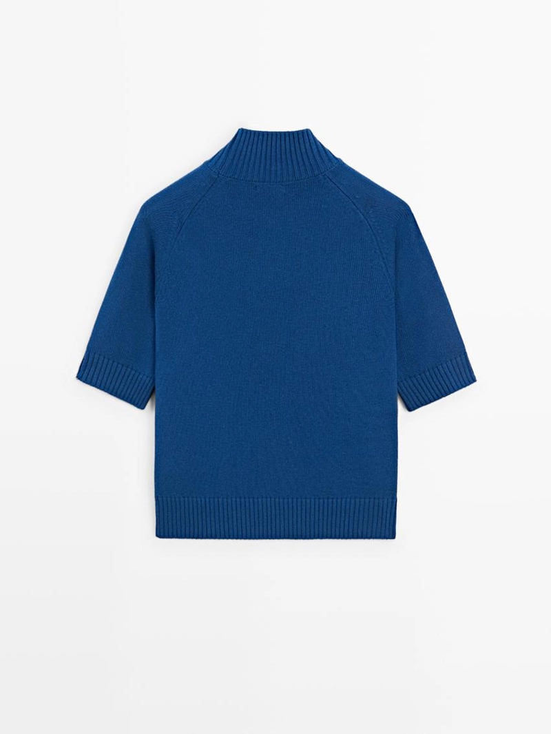 Свитер из смесового хлопка