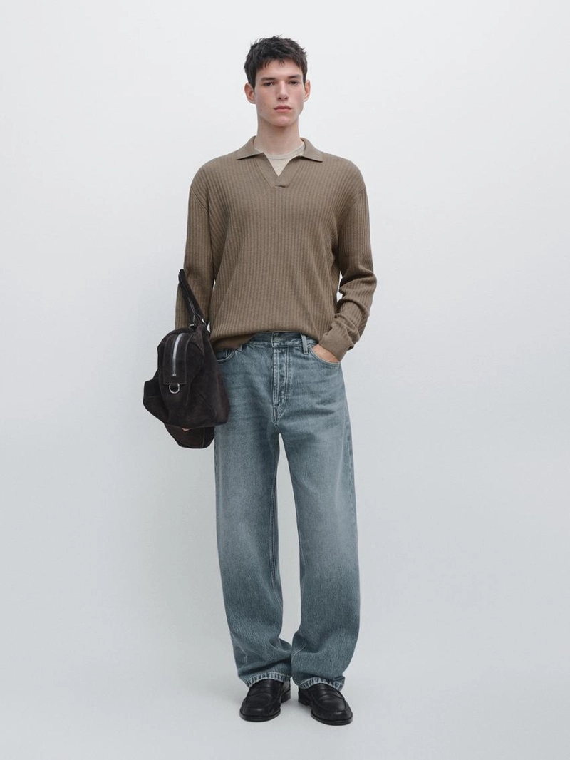 Джинсы прямого кроя