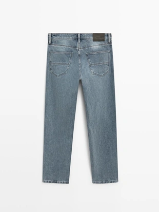 Джинсы стройные суженные- Заказать в России