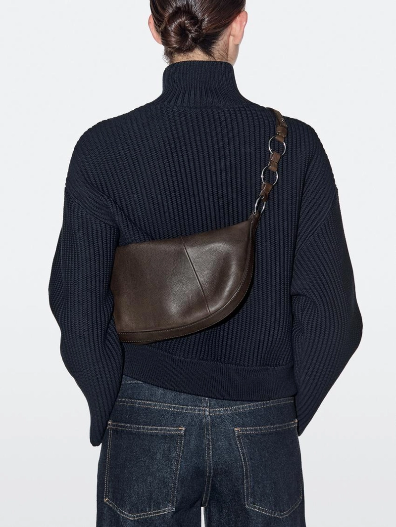 Сумочка из натуральной кожи nappa