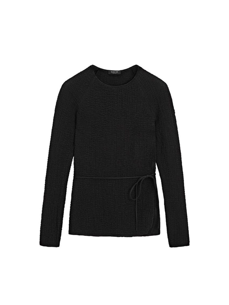 Футболка с деталью на галстуке