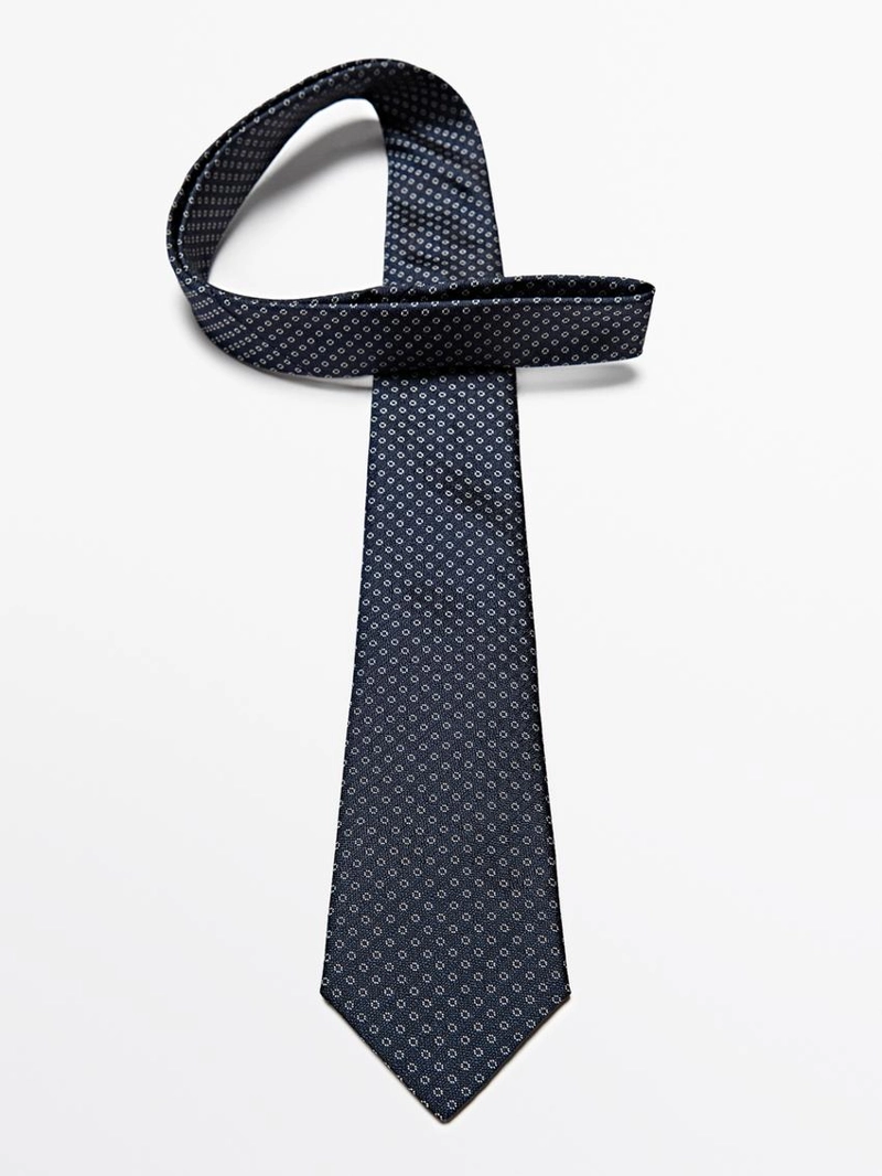 Галстук из 100% шелка мульберри